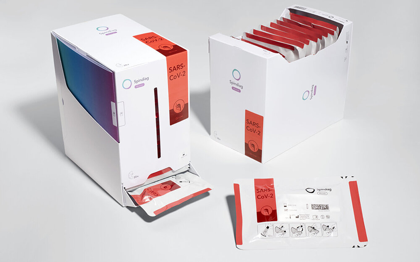Faller Packaging Spindiag PCR Test