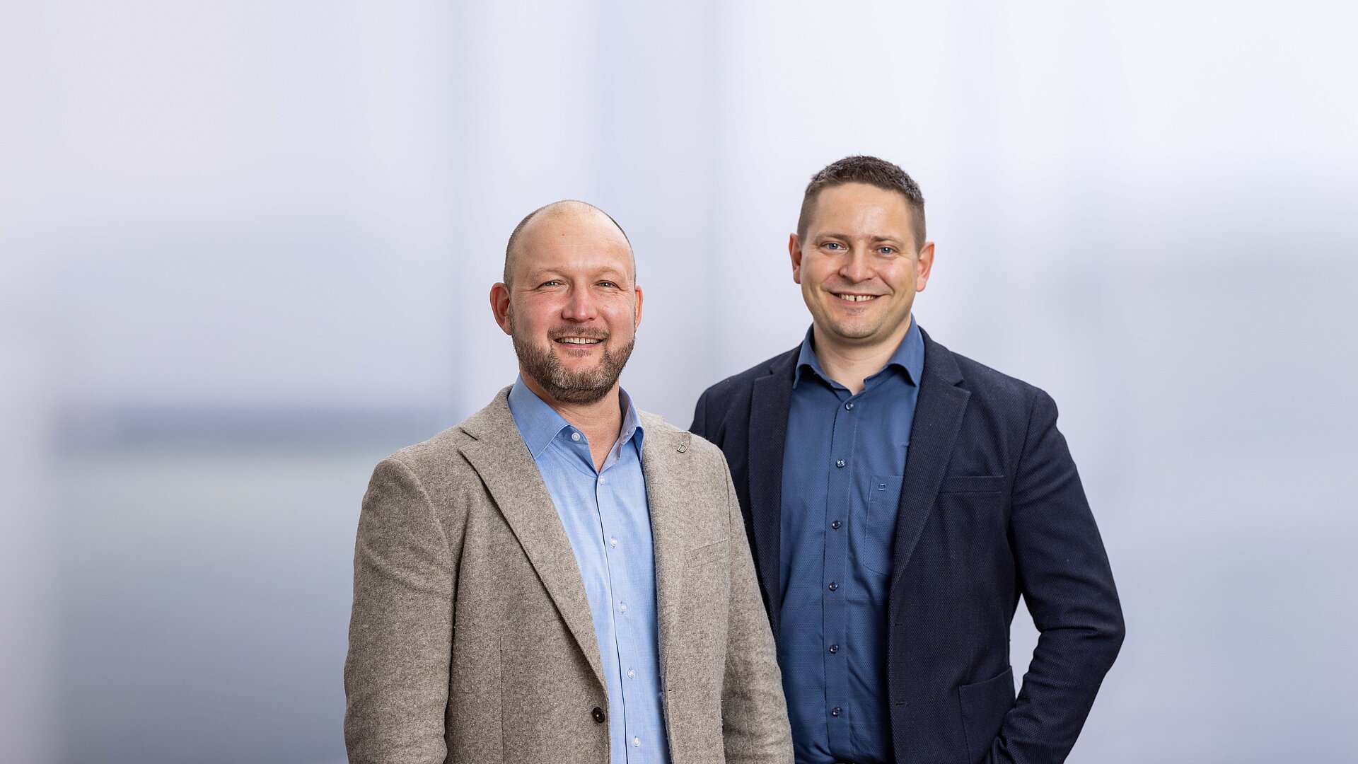 Tim Santo und Matthias Schmieder Tim Santo und Matthias Schmieder sind verantwortlich für den Standort Schopfheim
