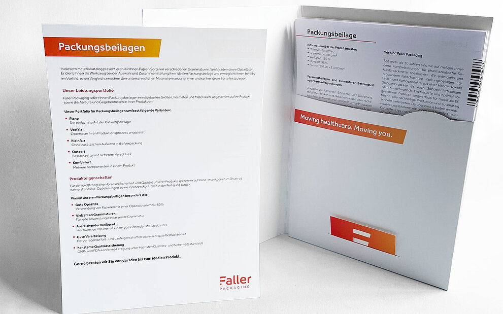 Package inserts - a must-have for every medicine package – Faller Packaging